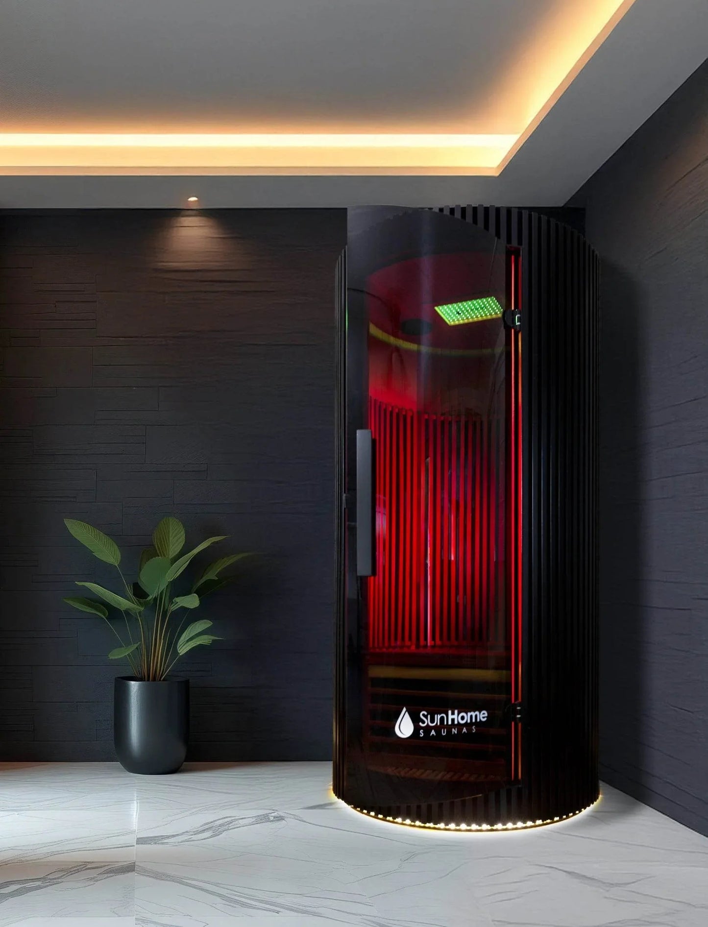 Sun Home Pod™ 1-Person Red Light & Infrared Sauna