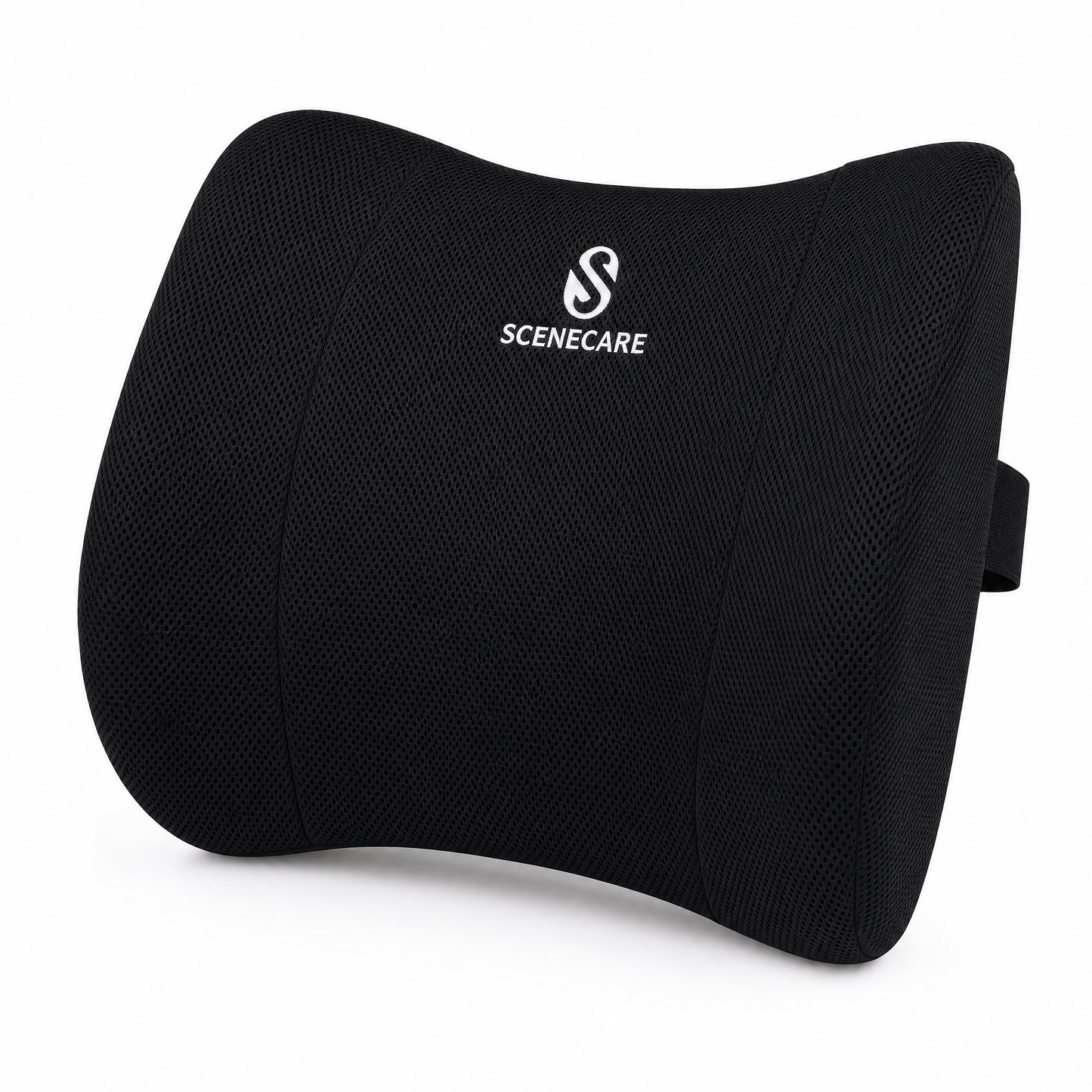 CENECARE Ergonomic Memory Foam Lumbar Support Cushion for Office Chair