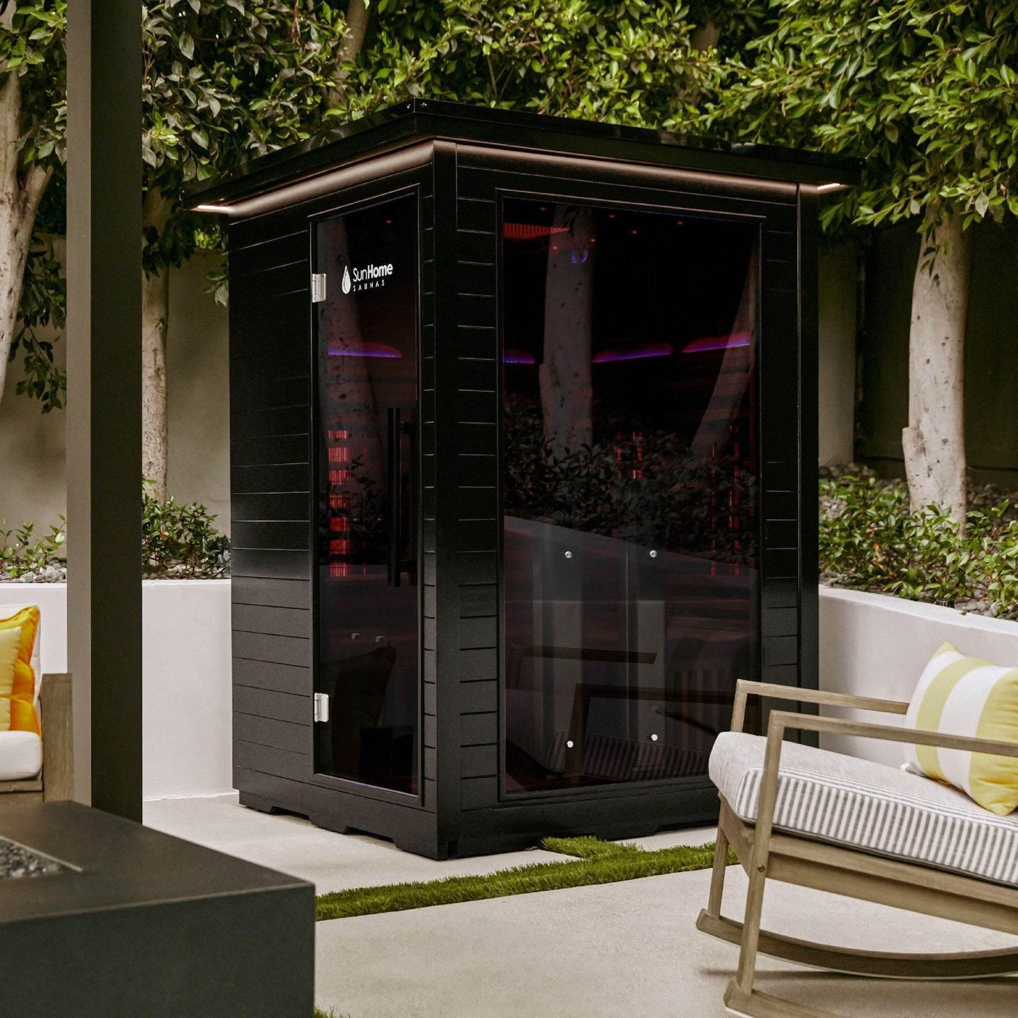 Sun Home Luminar™ Outdoor 2-Person Full Spectrum Infrared Sauna