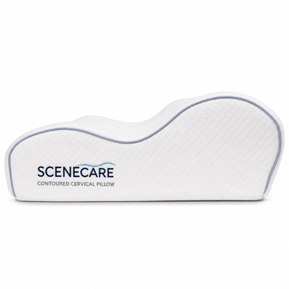 SCENECARE Contoured Memory Foam Cervical Pillow for Neck Support