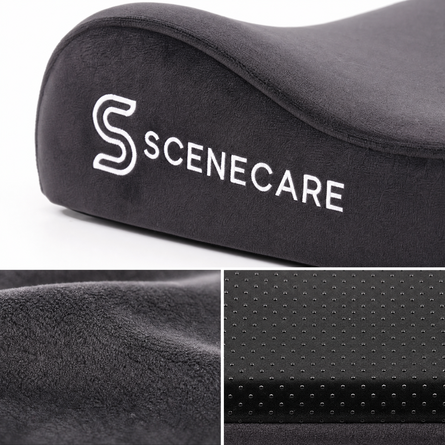 SCENECARE Ergonomic Memory Foam Under-Desk Footrest for Comfort