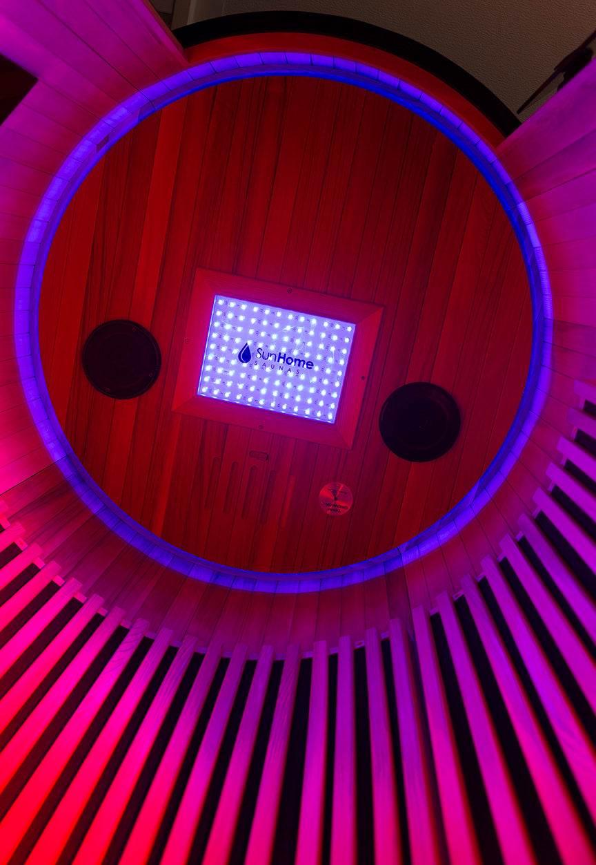 Sun Home Pod™ 1-Person Red Light & Infrared Sauna