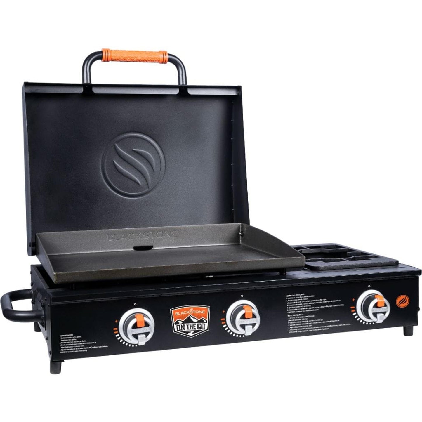 Blackstone 22" On The Go Tabletop Propane Gas Griddle with Side Burner