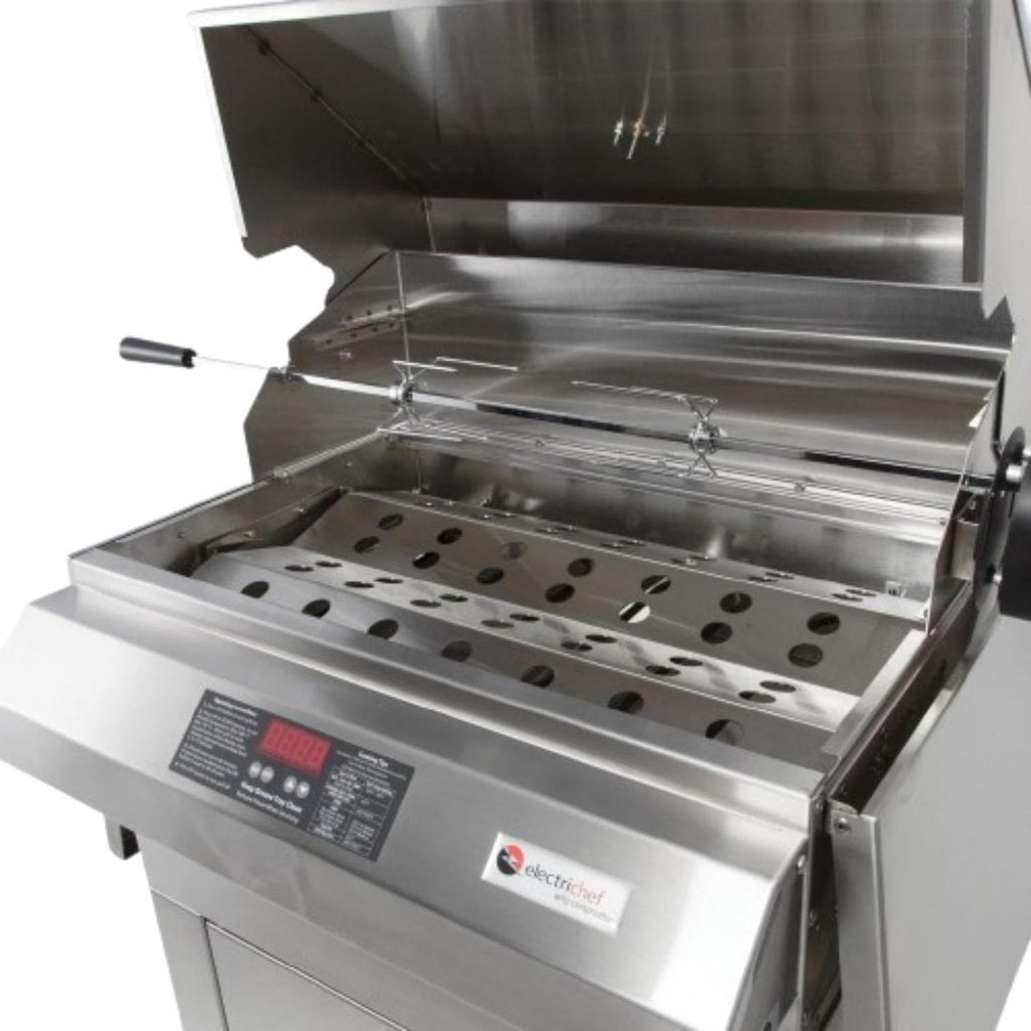 ElectriChef Ruby 32" Pedestal-Base Outdoor Electric Grill