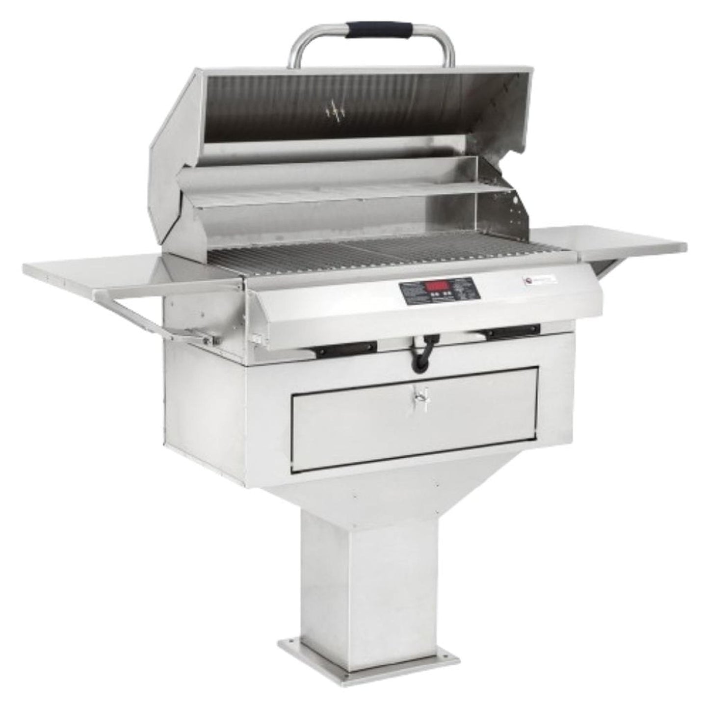 ElectriChef Ruby 32" Pedestal-Base Outdoor Electric Grill