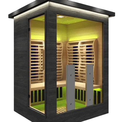 Sun Home Luminar™ Outdoor 2-Person Full Spectrum Infrared Sauna