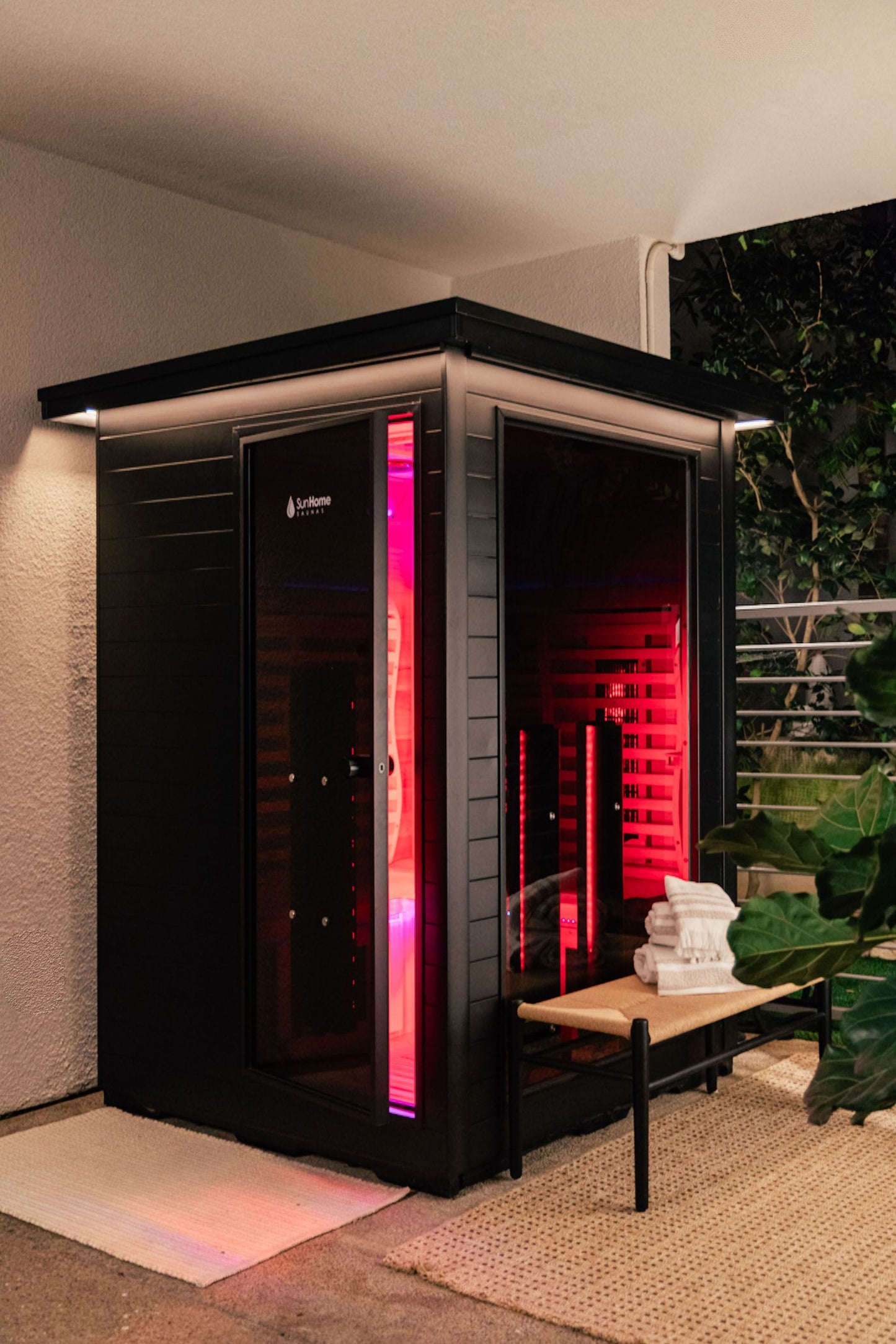 Sun Home Luminar™ Outdoor 2-Person Full Spectrum Infrared Sauna