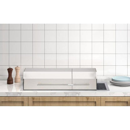 Kenyon Big American 41" 240V 3-Burner Two-Lid Built-In Electric Grill With IntelliKEN Touch Control And Mounting Holes