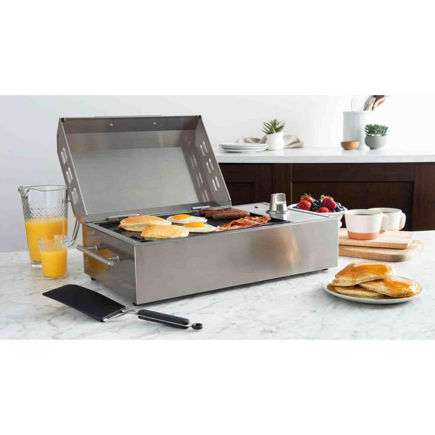 Kenyon City 21" 120V 1-Burner Portable Electric Grill