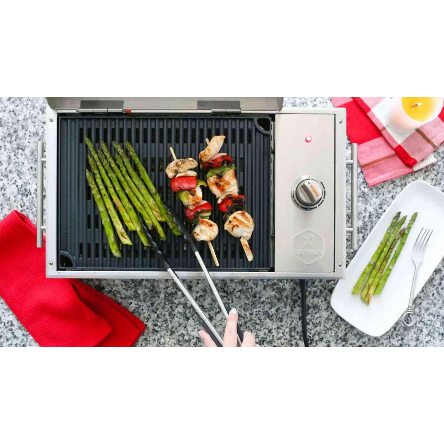 Kenyon City 21" 120V 1-Burner Portable Electric Grill