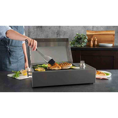 Kenyon City 21" 120V 1-Burner Portable Electric Grill