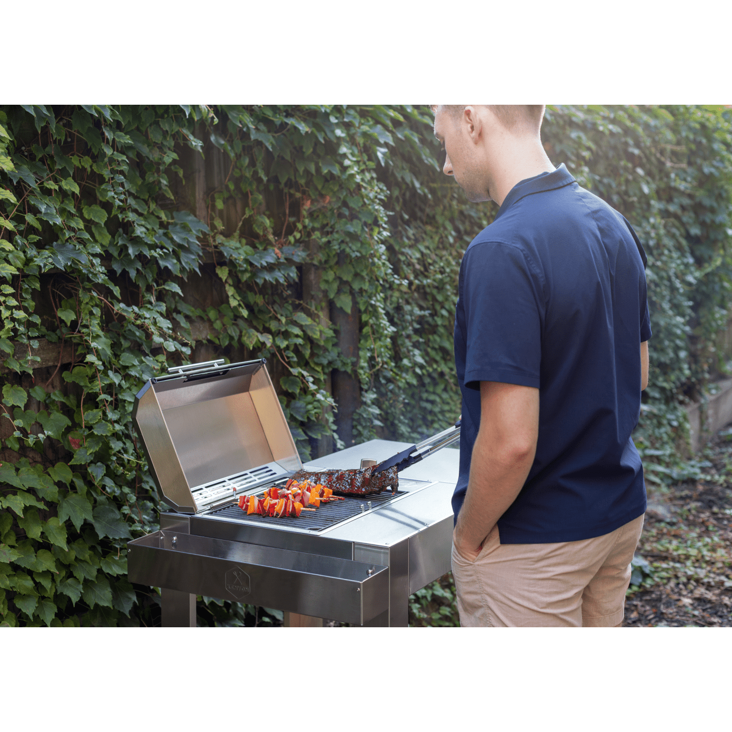Kenyon City 40" 120V 1-Burner Freestanding Electric Grill