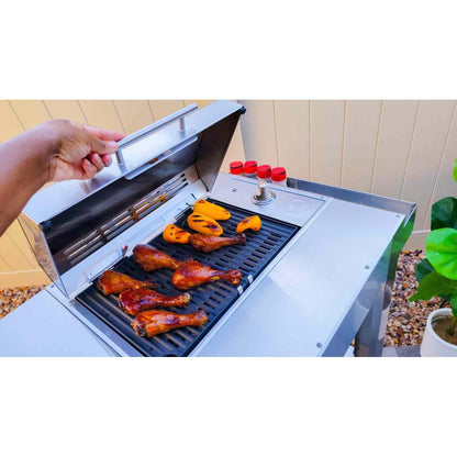 Kenyon City 40" 120V 1-Burner Freestanding Electric Grill