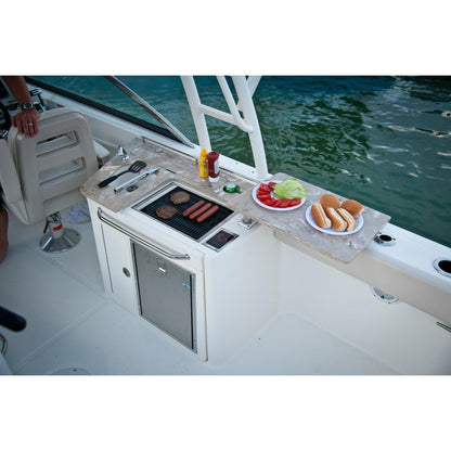 Kenyon Frontier 18" 1-Burner Built-In 240V No Lid Remote Control Electric Grill