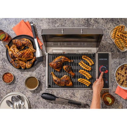 Kenyon Frontier 21" 1-Burner Built-In 240V Electric Grill With IntelliKEN Touch Control