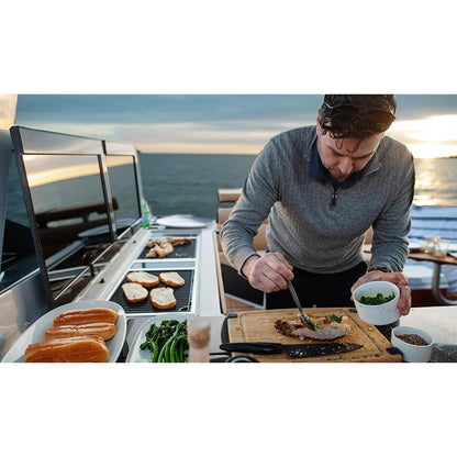 Kenyon Frontier 21" 1-Burner Built-In 120V No Lid Electric Grill With IntelliKEN Touch Control