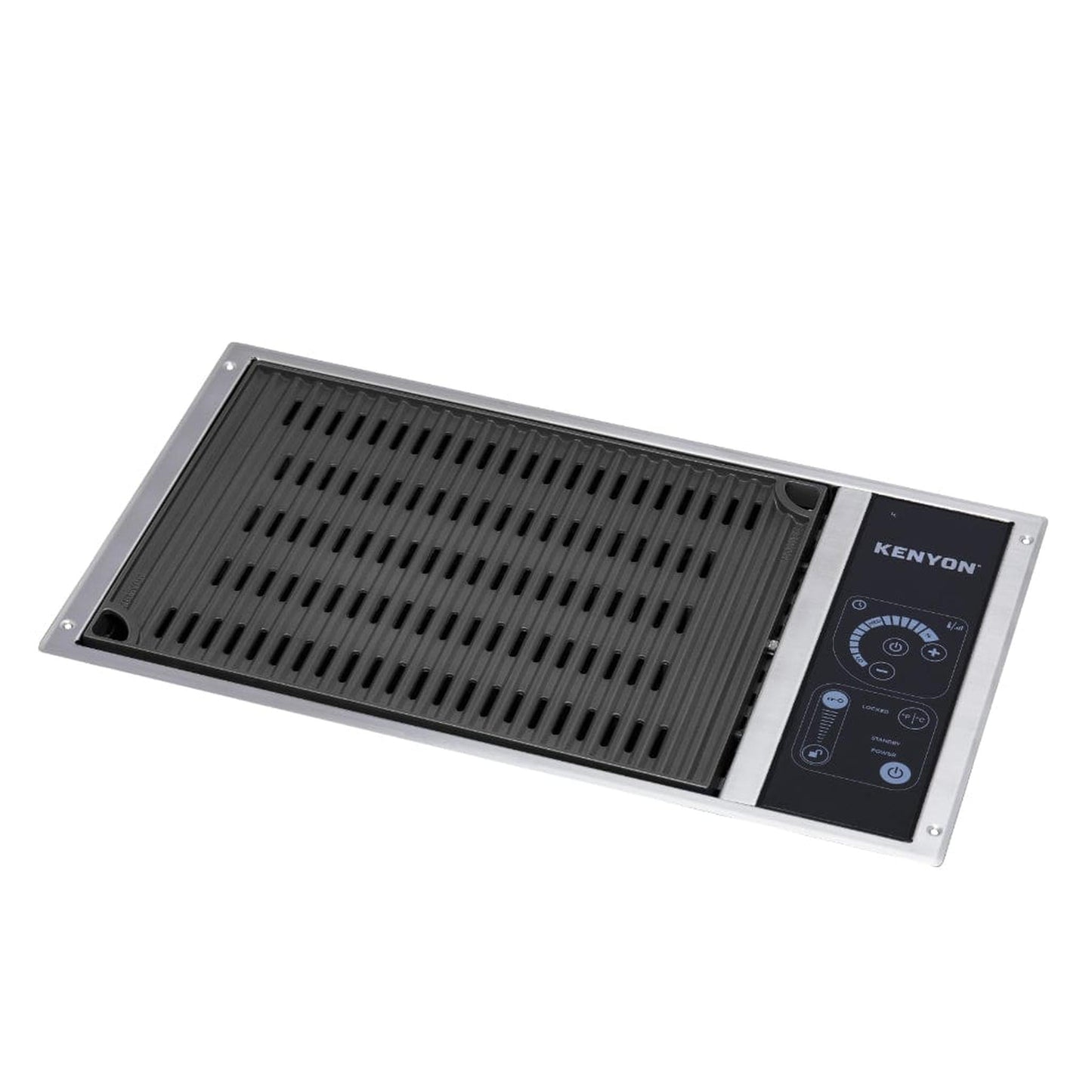 Kenyon Frontier 21" 1-Burner Built-In 120V No Lid Electric Grill With IntelliKEN Touch Control