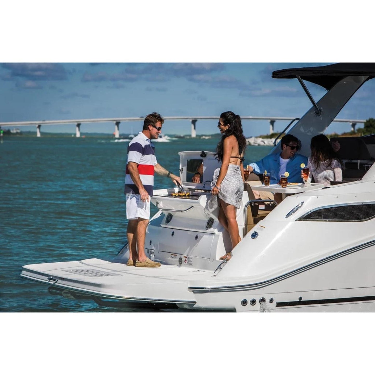 Kenyon Frontier 21" 1-Burner Built-In 120V No Lid Electric Grill With IntelliKEN Touch Control