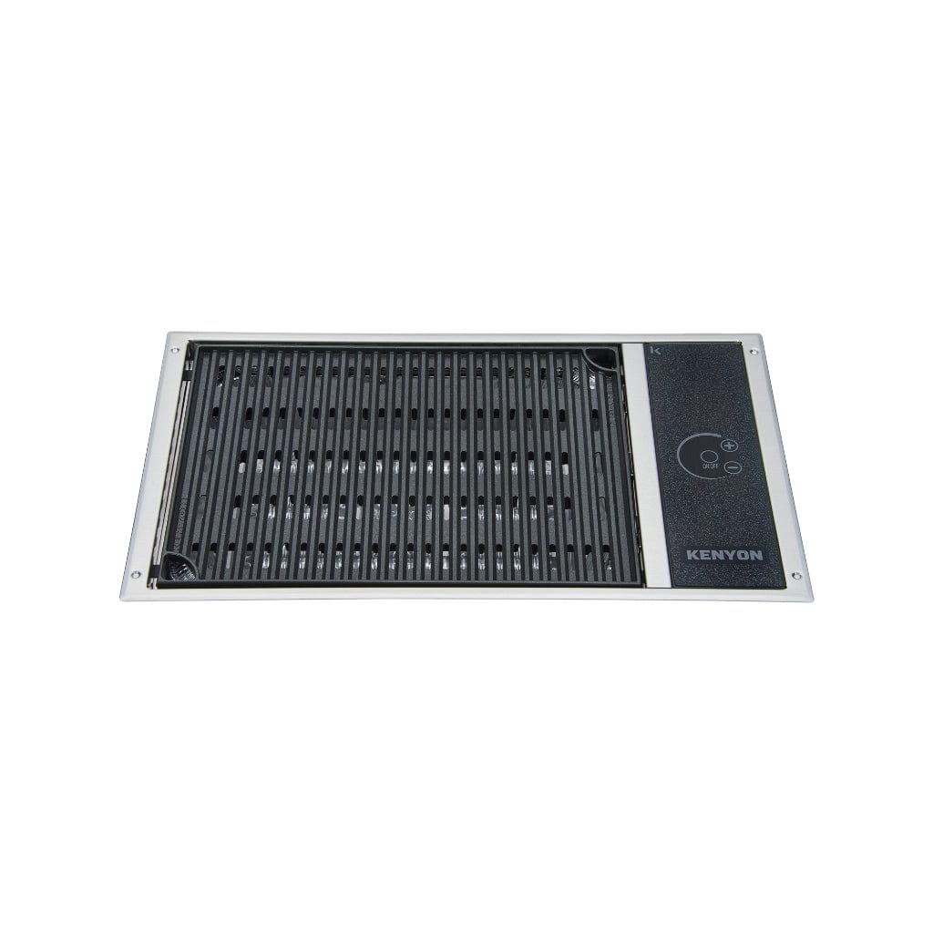 Kenyon Frontier 21" 1-Burner Built-In 240V No Lid Electric Grill With Pigtail Hardwire Plug