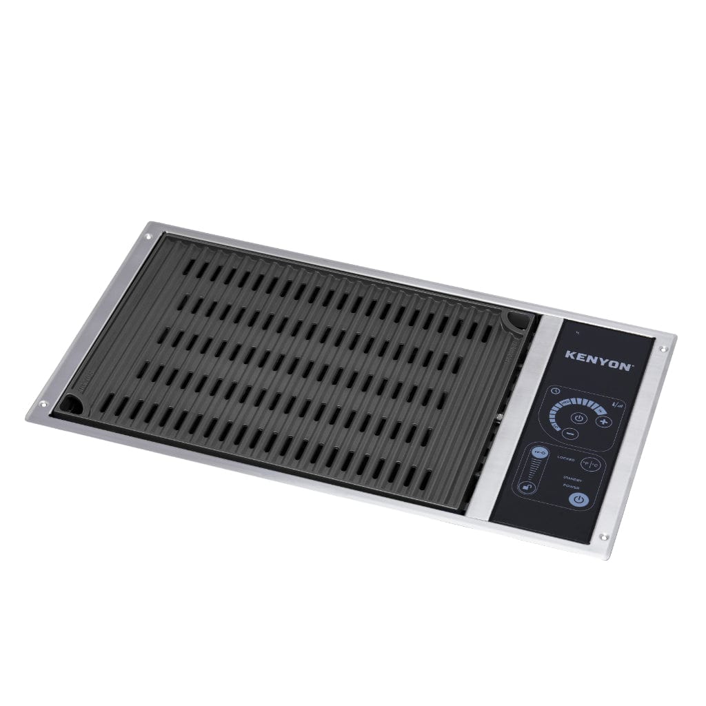 Kenyon Frontier 21" 1-Burner Built-In 240V No Lid Electric Grill With IntelliKEN Touch Control