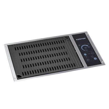 Kenyon Frontier 21" 1-Burner Built-In 240V No Lid Electric Grill With IntelliKEN Touch Control