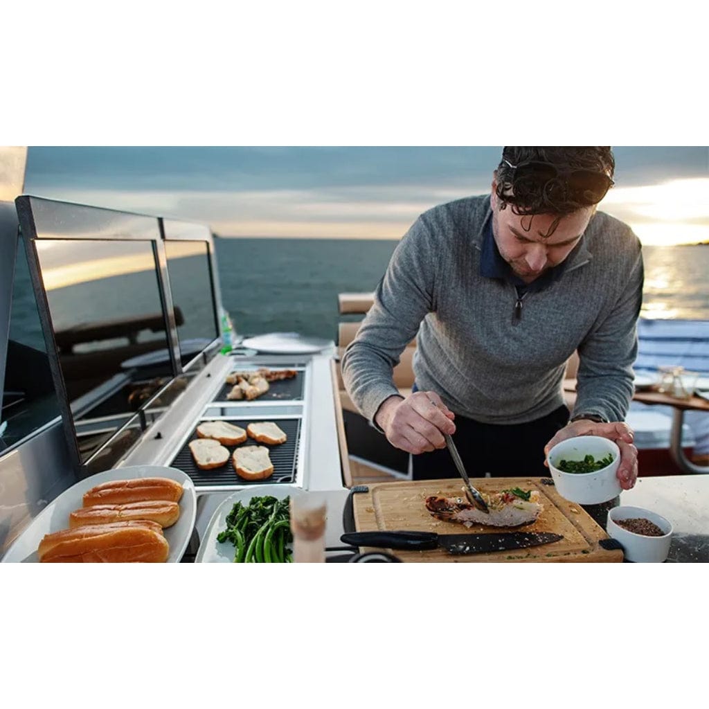 Kenyon Frontier 21" 1-Burner Built-In 240V No Lid Electric Grill With IntelliKEN Touch Control