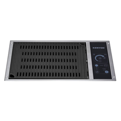 Kenyon Frontier 21" 1-Burner Built-In 240V No Lid Electric Grill With IntelliKEN Touch Control