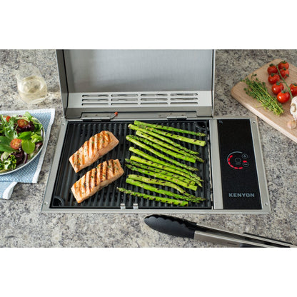 Kenyon Frontier 21" 1-Burner Built-In 240V Touch Control Electric Grill