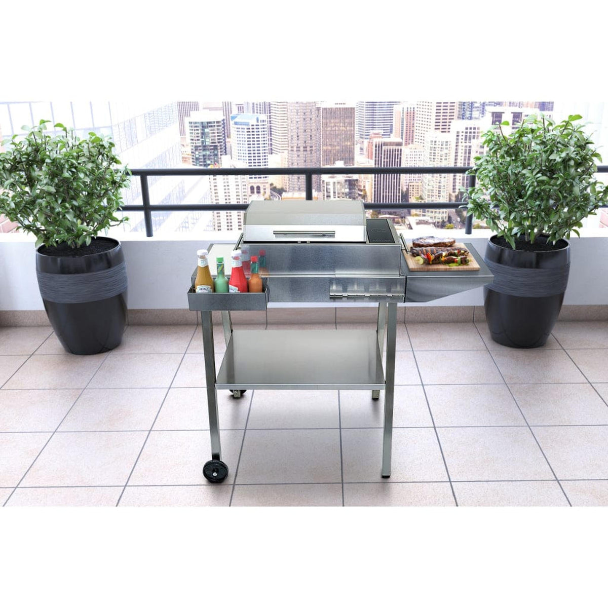 Kenyon Frontier 21" 1-Burner Freestanding Electric Grill