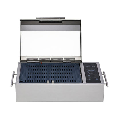 Kenyon Frontier 21" 240V 1-Burner Portable Electric Grill With IntelliKEN Touch Control