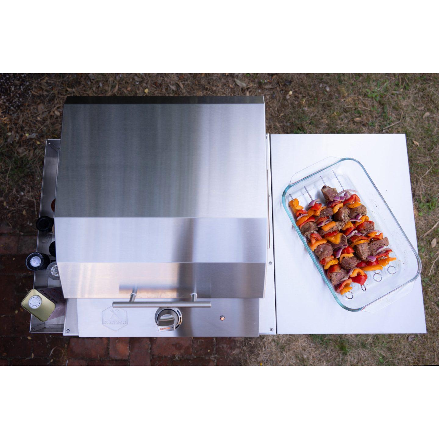 Kenyon G2 27" 120V 1-Burner Electric Grill With Stand