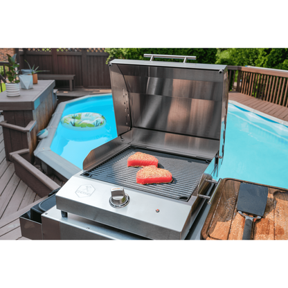 Kenyon G2 27" 120V 1-Burner Electric Grill With Stand