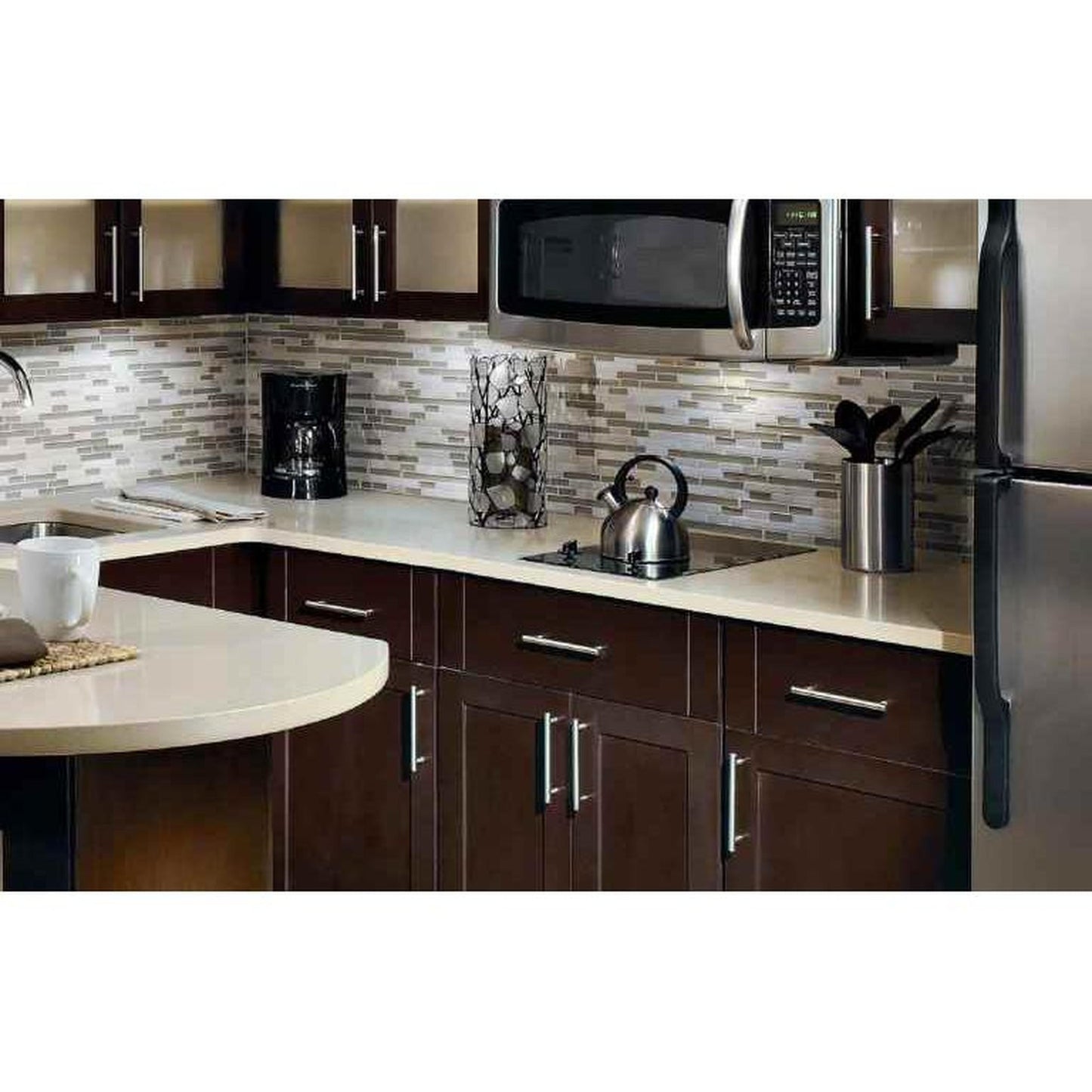 Kenyon Mediterranean 23" 2-Burner Black 240V Large Electric Cooktop With Knob Control