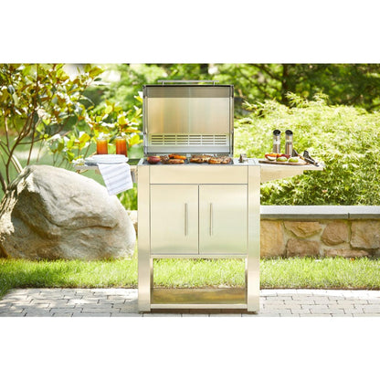 Kenyon Texan 2-Burner 240V Single-Lid Knob Control Electric Grill With Stand