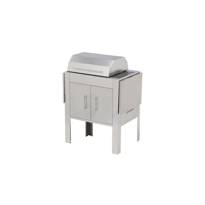Kenyon Texan 2-Burner 240V Single-Lid Touch Control Electric Grill With Stand