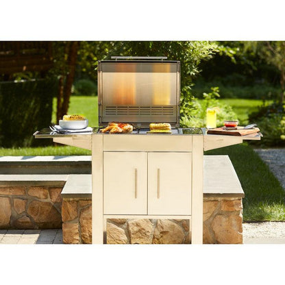 Kenyon Texan 2-Burner 240V Single-Lid Touch Control Electric Grill With Stand