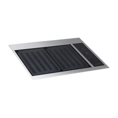 Kenyon Texan 30" 2-Burner Built-In No Lid 208V Electric Grill With Touch Control