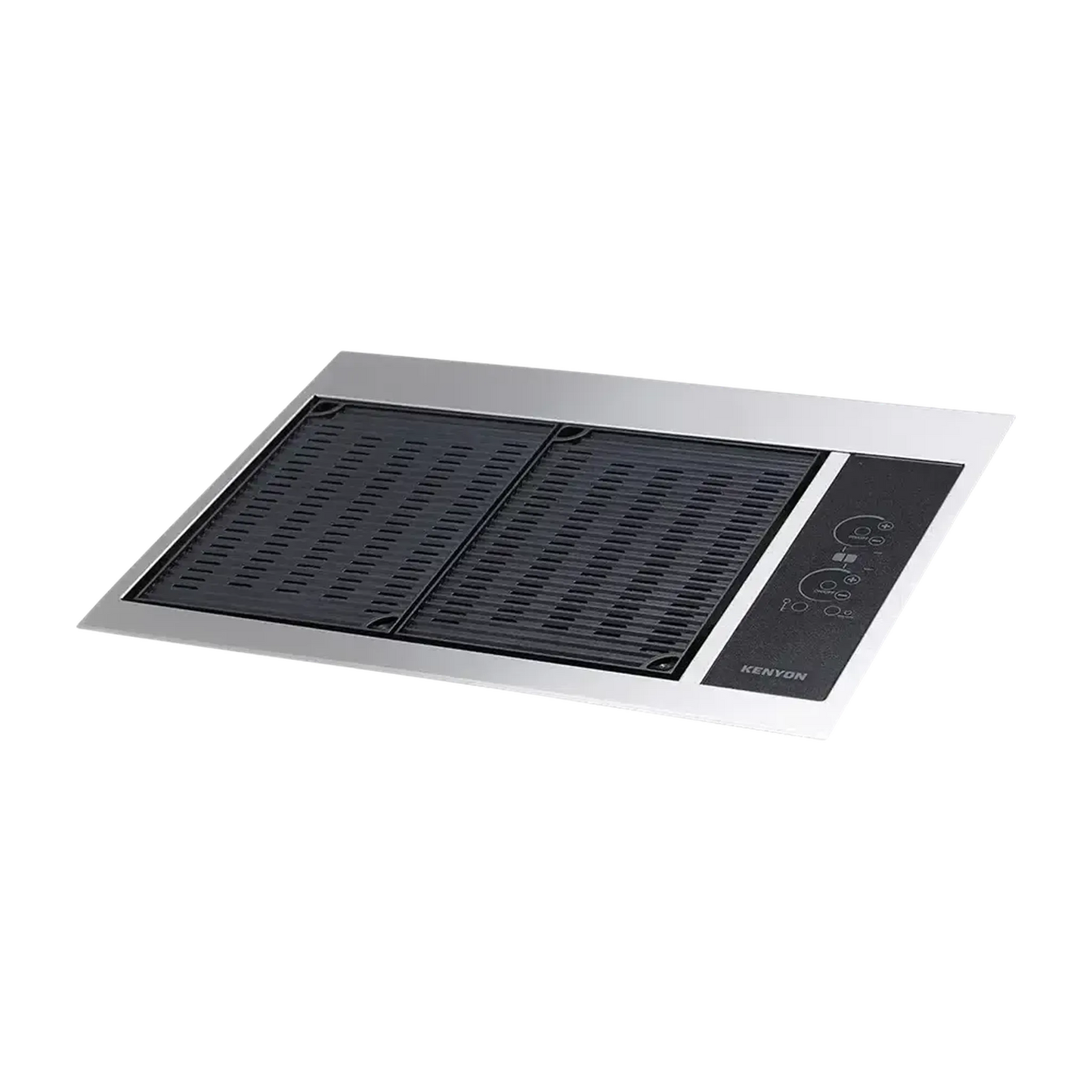 Kenyon Texan 30" 2-Burner Built-In No Lid 240V Electric Grill With Touch Control