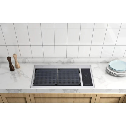 Kenyon Texan 30" 2-Burner Built-In No Lid 240V Electric Grill With Touch Control