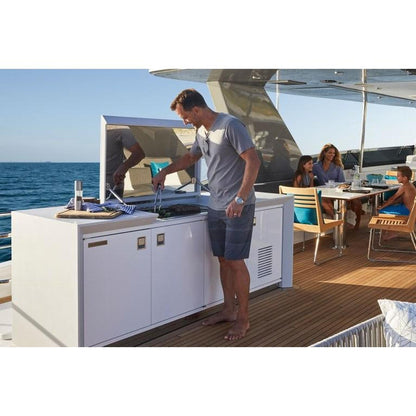 Kenyon Texan 30" 2-Burner Built-In No Lid 240V Electric Grill With Touch Control And Mounting Holes