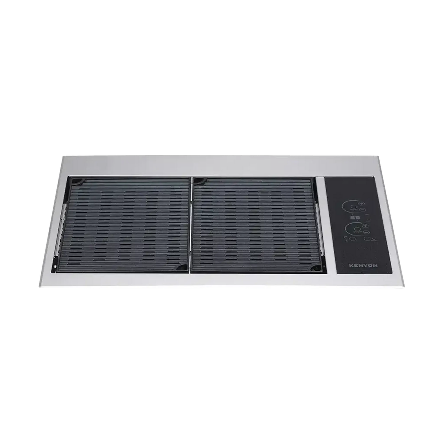 Kenyon Texan 30" 2-Burner Built-In No Lid 240V Electric Grill With Touch Control