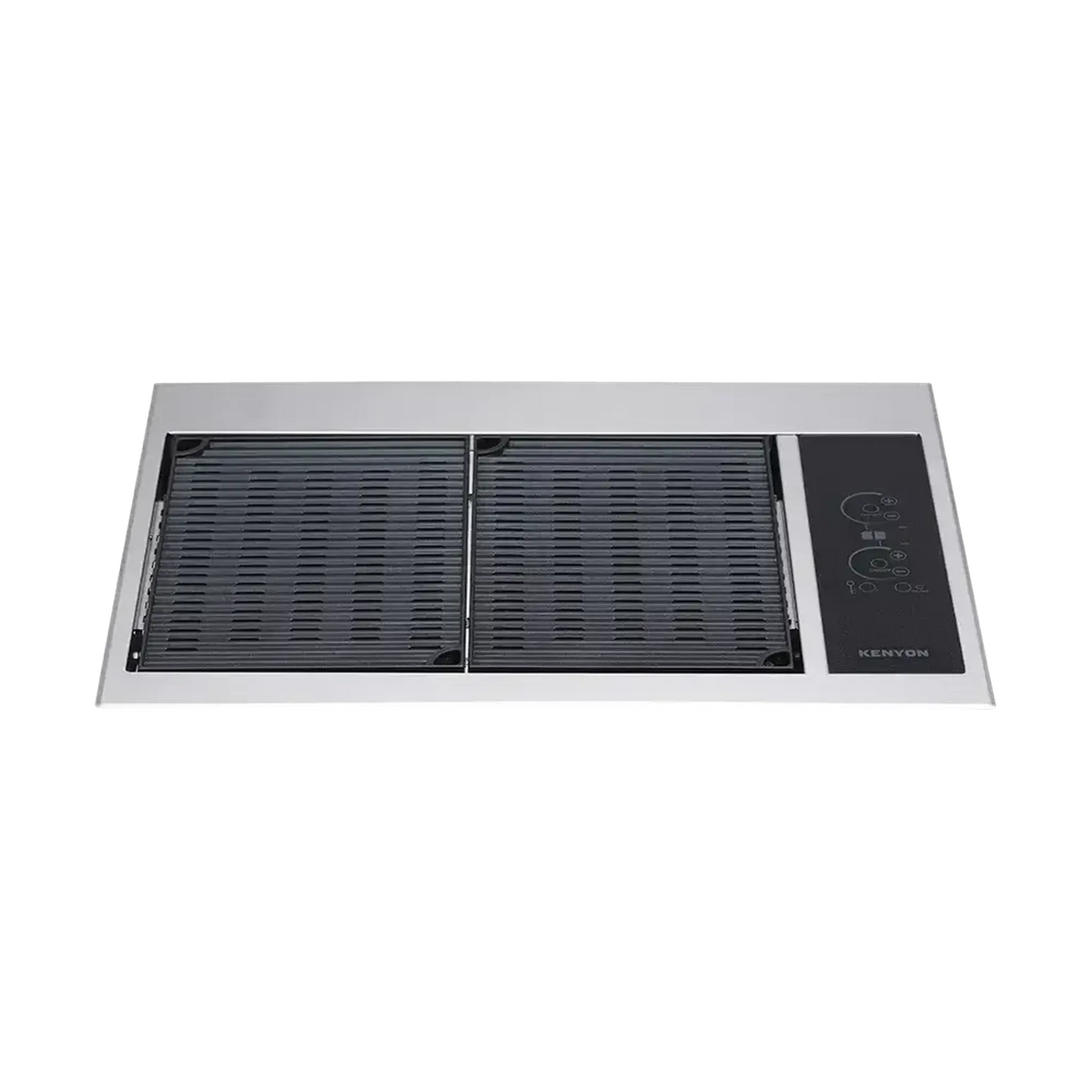 Kenyon Texan 30" 2-Burner Built-In No Lid 208V Electric Grill With Touch Control