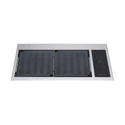 Kenyon Texan 30" 2-Burner Built-In No Lid 208V Electric Grill With Touch Control