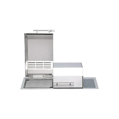 Kenyon Texan 30" 2-Burner Built-In Split-Lid 240V Electric Grill With IntelliKEN Touch Control