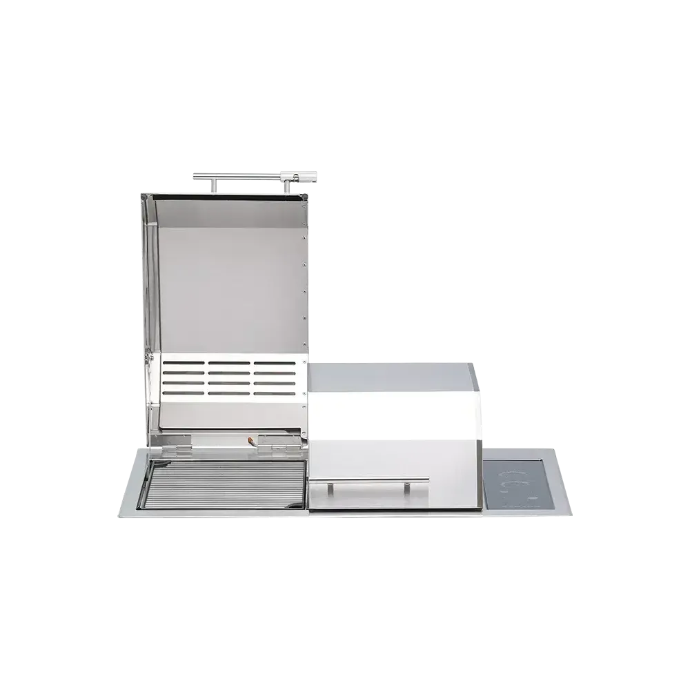 Kenyon Texan 30" 2-Burner Built-In Split-Lid 240V Electric Grill With IntelliKEN Touch Control And Mounting Holes