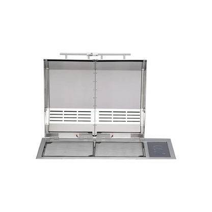Kenyon Texan 30" 2-Burner Built-In Split-Lid 240V Electric Grill With IntelliKEN Touch Control