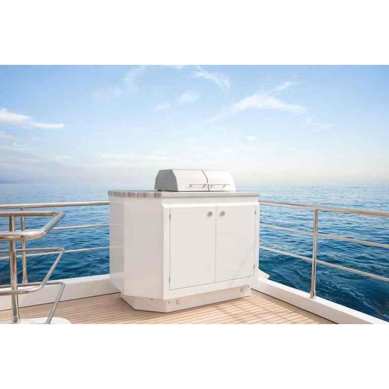 Kenyon Texan 30" 2-Burner Built-In Split-Lid 240V Electric Grill With IntelliKEN Touch Control