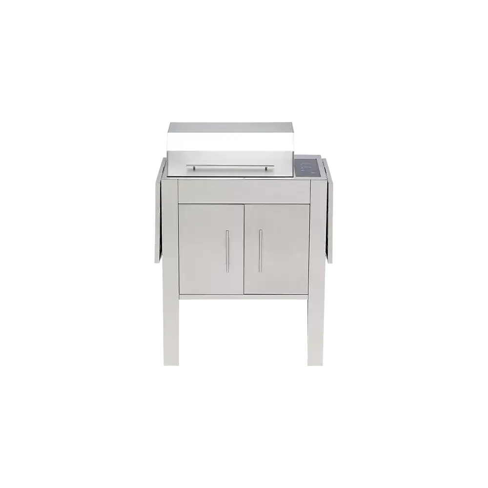 Kenyon Texan 30" 2-Burner Freestanding Single-Lid 240V Electric Grill With IntelliKEN Touch Control