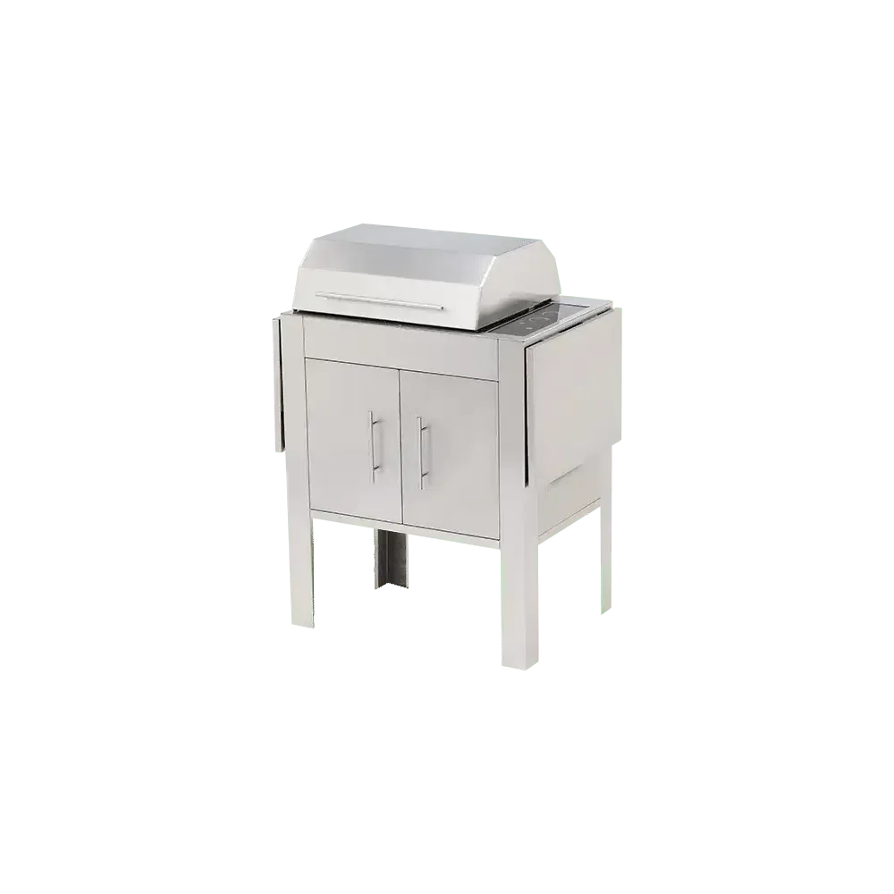 Kenyon Texan 30" 2-Burner Freestanding Single-Lid 240V Electric Grill With IntelliKEN Touch Control