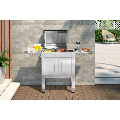 Kenyon Texan 30" 2-Burner Freestanding Single-Lid 240V Electric Grill With IntelliKEN Touch Control